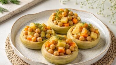 Nohutlu Enginar Çanağı Tarifi