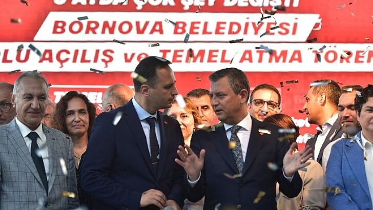 Özgür Özel Bornova’da iki değerli açılışa katılacak