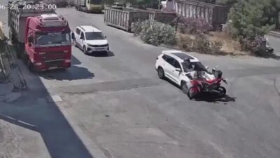 15 yaşındaki çocuk motosiklete çarptı: Şoförün durumu kritik