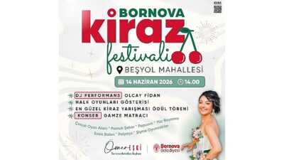 Bornova’da Kiraz Şenliği Coşkusu Beşyol’u Saracak