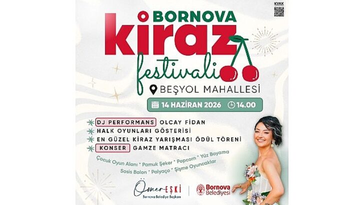 Bornova’da Kiraz Şenliği Coşkusu Beşyol’u Saracak