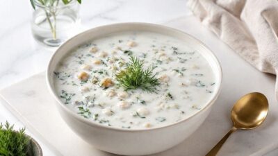 Buğdaylı Soğuk Çorba Tarifi