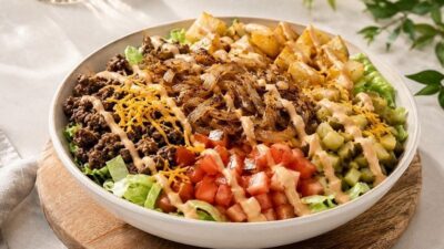Burger Bowl Tarifi