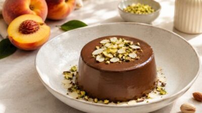 Çikolatalı Şeftali Mousse Tarifi