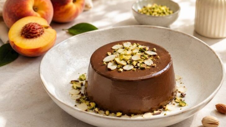 Çikolatalı Şeftali Mousse Tarifi