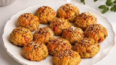Un Kullanmadan Hazırlanan Fit Poğaça Tarifi