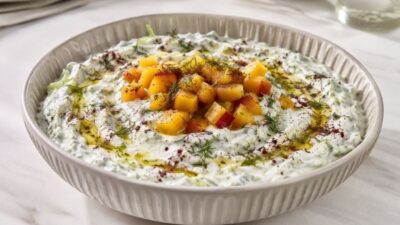 Anjelik Erikli Yoğurtlu Meze Tarifi