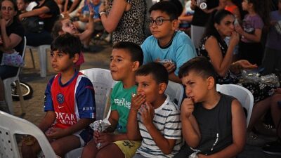 Bornova’da Açık Hava Sinemasına büyük ilgi