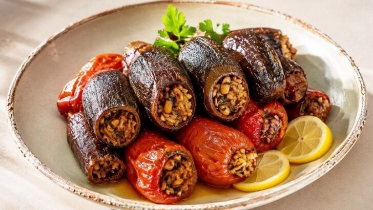 Bu Lezzetin Sırrı İç Harcında Gizli! Fıstıklı Zeytinyağlı Kuru Dolma Tarifi