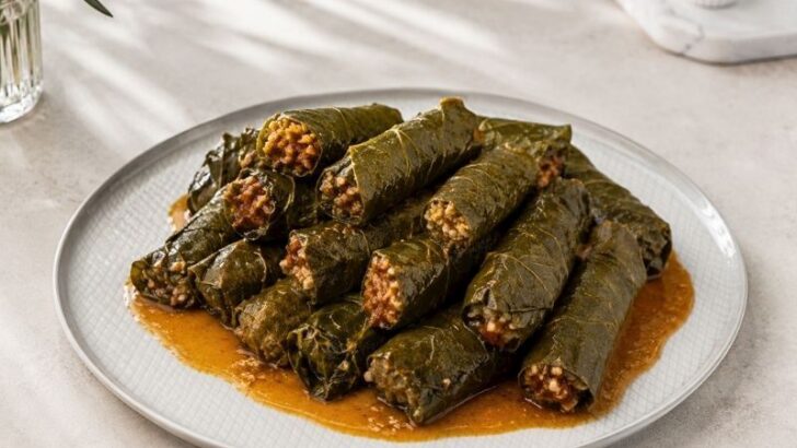 Dağılmayan Bulgurlu Etli Pazı Sarması Tarifi