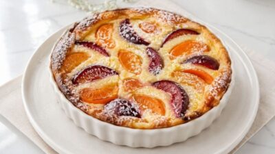 Erikli Ve Kayısılı Clafoutis Tarifi