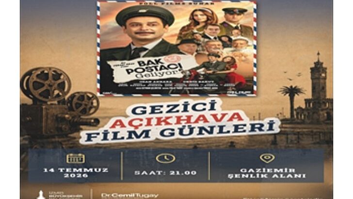 Gezici Açıkhava Sinema Günleri İzmir’i dolaşıyor