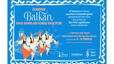 İzmir’de Balkan Halk Dansları kursu başlıyor