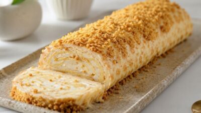 Kırıntılı Krep Pasta Tarifi