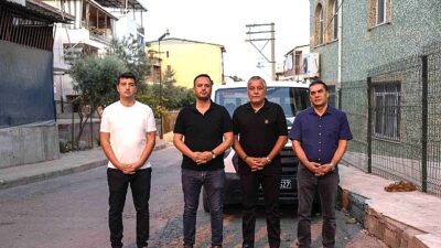Lider Eşki sabahın birinci ışıklarıyla alanda