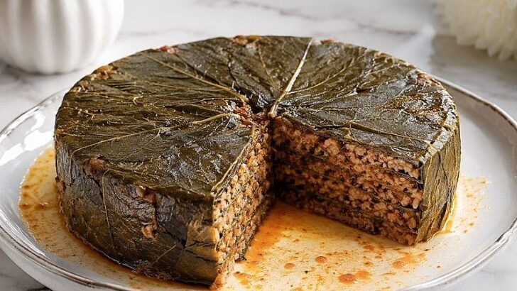 Pasta Gibi Dilim Dilim Sarma Tarifi