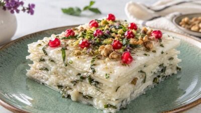 Sütlü Tatlı Sevenlere Kakuleli Reyhanlı Güllaç Tarifi