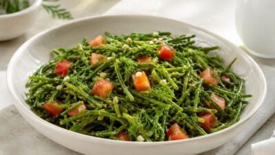 Zeytinyağlı Deniz Börülcesi Salatası Tarifi