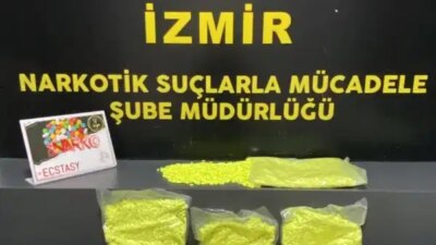 İzmir’de ‘uyuşturucu’ operasyonu: 31 bin 320 ecstasy ele geçirildi