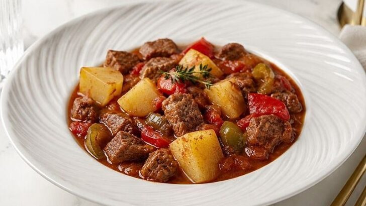 Patatesli Tas Kebabı Tarifi