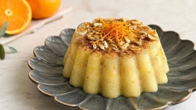 Portakallı Tarçınlı İrmik Tatlısı Tarifi
