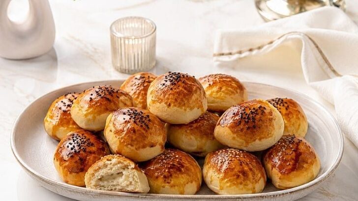 Puf Puf Kaşarlı Poğaça Tarifi