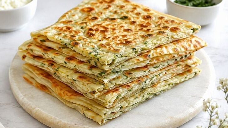 Tek Bezeyle 8 Kişilik Gözleme Tarifi