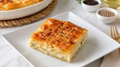 Yufkası Asla Kurumayan Börek Tarifi