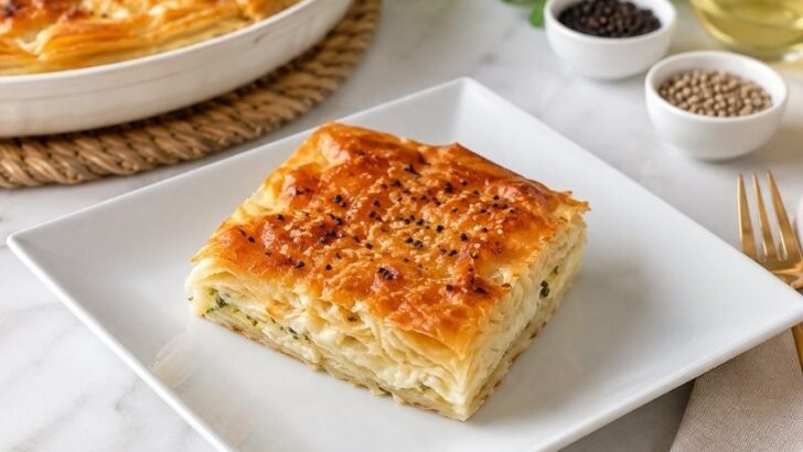 Yufkası Asla Kurumayan Börek Tarifi