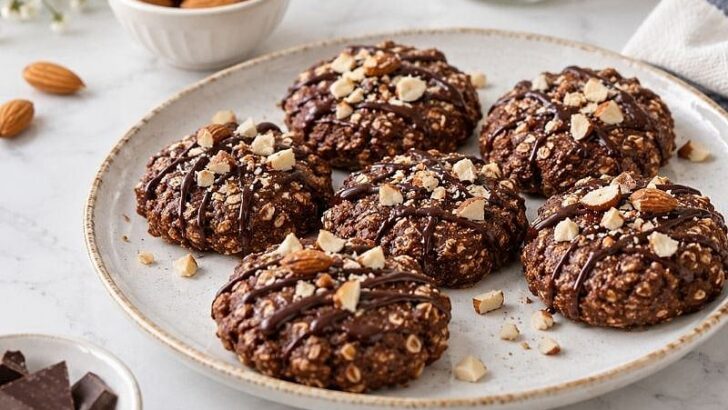 Pişmeyen Bademli Cookie Tarifi